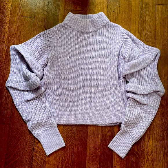 Autumn Cashmere lavender sweater - Picture 1 of 3